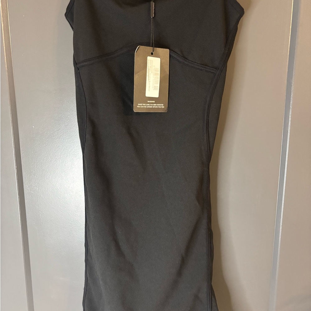 PrettyLittleThing Black Strappy Bodycon Dress